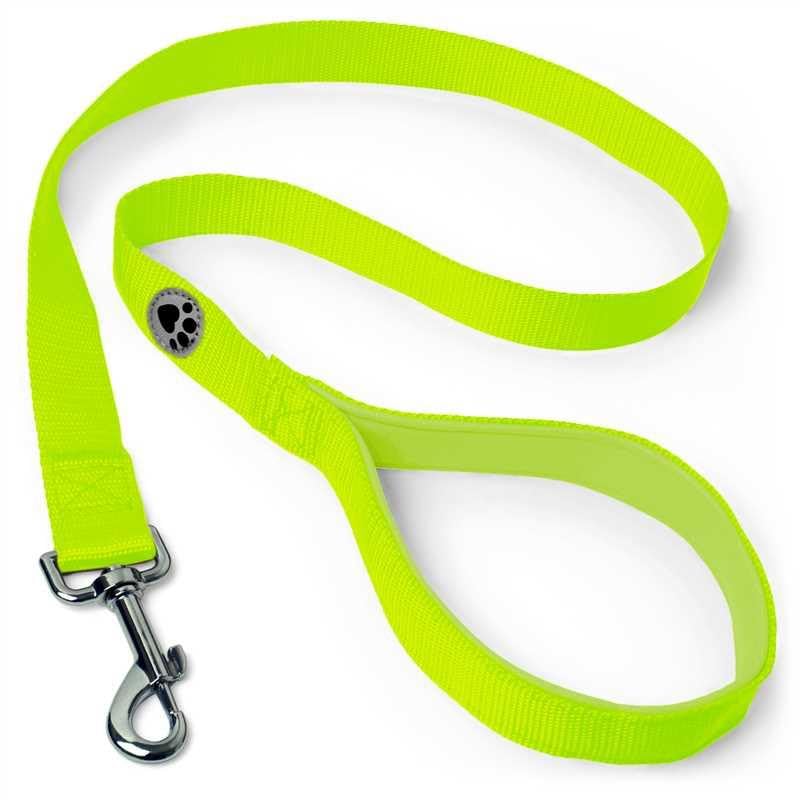 iGadgitz Home U7329 Guinzaglio per Cani Imbottito, Guinzaglio Cane con Maniglia Imbottita - Verde - 180cm (1.8m)