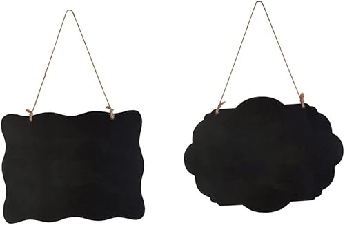 Miniatura 5 de Tofficu Pizarrón de mensajes para niños, 6 unidades, pizarra de mensajes para niños, etiquetas de tiza para niños, etiquetas de tiza para alimentos,