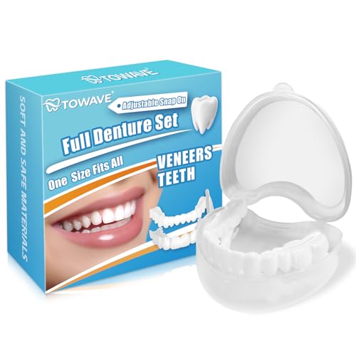 Veneers Teeth for Women and Men, Tooth Replacement Kit, Nature