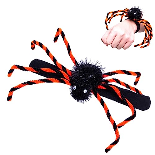 Dia das bruxas bandana de aranha,Chilling Spider Hair Piece para Cosplay - Broche/faixa/pulseira de