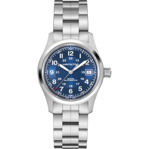 Hamilton Khaki Field H70455140 Orologio Automatico Con Quadrante Blu