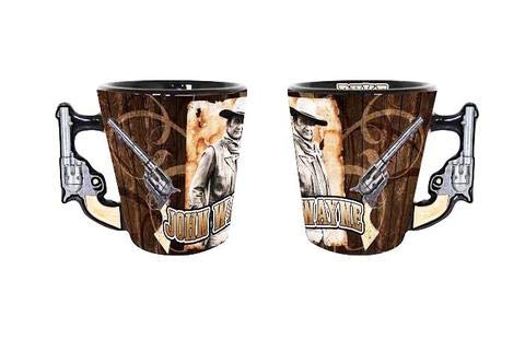 John Wayne Shot Glass Pistol Handle