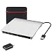 Produktbild Achaté Externer DVD / CD Speler und Brenner für Laptop - Windows & Mac - USB + USB-C + Schutzhülle
