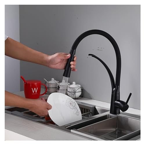 Robinet de cuisine pour évier profond résolvant le manque d'espace pour la vaisselle - 3