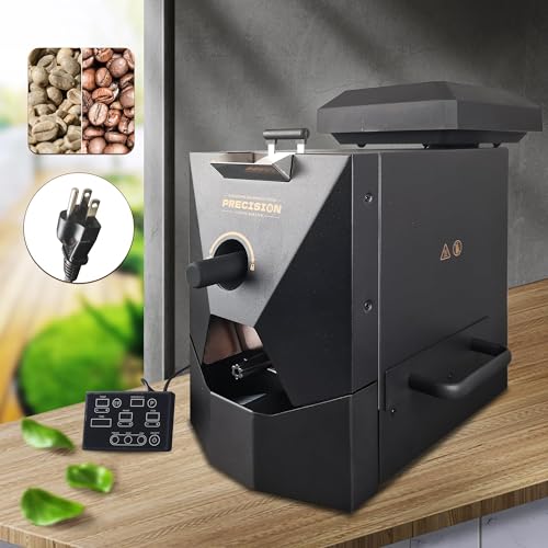 500g Automatic Coffee Roaster Machine for Home Use Wth Smoke Filter(Suitable for Light Roasting), The Smoke Pipes (Suitable for Medium and Dark Roasting) and Chaff Collector