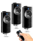 BS Handsender HSE2-868-BS, HSE4-868-BS, HS1-868-BS, HS4-868-BS, 2 Kanäle, Rolling Code, mit Batterie, Garagenöffner Ersatz-Fernbedienung Remote Control (3pcs)