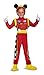 Mickey Roadster Deluxe Toddler Costume, Multicolor, Medium (3T-4T)