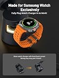 5 in 1 Magnetic Wireless Charger for Samsung, 3 in 1 Magnetic Charger for Samsung Galaxy S25 Ultra/Z Fold7/Flip, Watch 8/Ultra/7/6/5, For Galaxy Buds 3 Pro/2, with Bluetooth Speaker and Night Light - Image 9