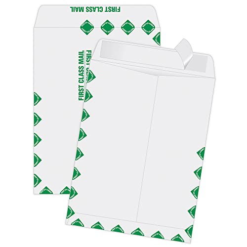 Enveloppe catalogue bureau 22,9x30,5 cm blanche pour expédition de catalogues et dossiers administratifs