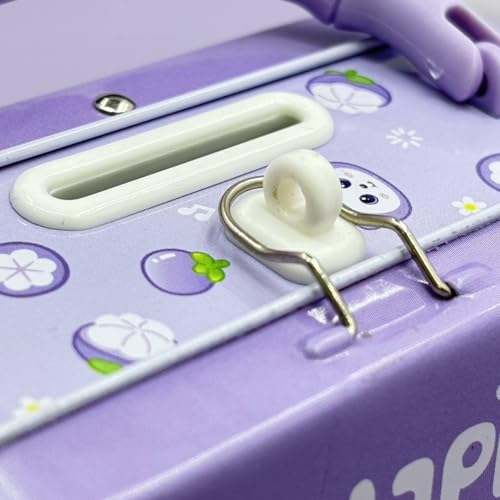 Image of Sajani Cute Cartoon Creative Portable Piggy Bank, Money Saving Box with Combination Lock, Mini Coin Bank Gifts for Boys and Girls, Best Return Gifts for Kids (Pack of 1) (Handbag)