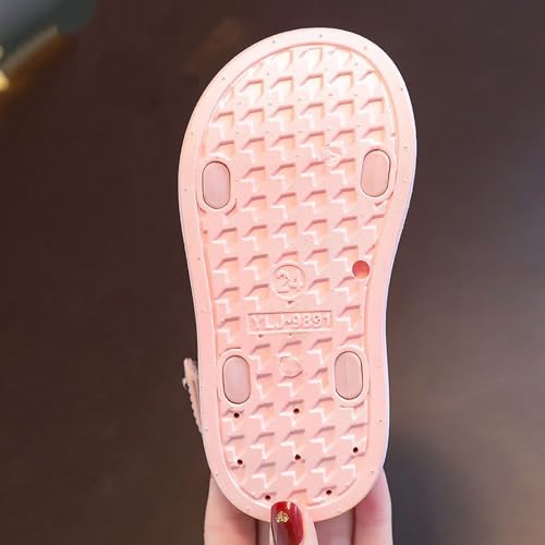 IWIHMIV Toddler Girl Sandals Little Girl Summer Beach Shoes Lightweight Open Toe Beach Comfortable Thick Soled Sandals4