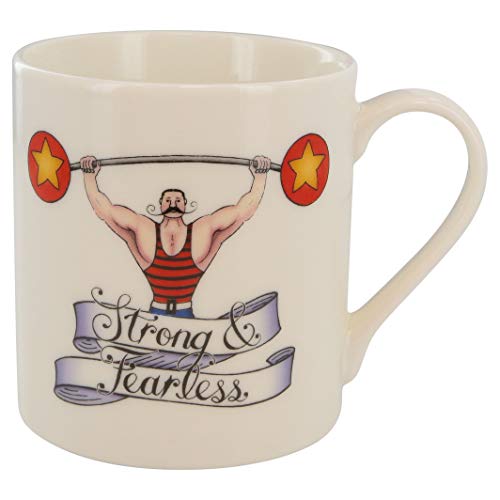 T'too Fine China Mug- Strong and Fearless