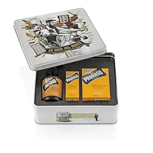 Proraso Beard Care Kit Gift Set for Men with Beard Wash, Beard Oil and Beard Balm