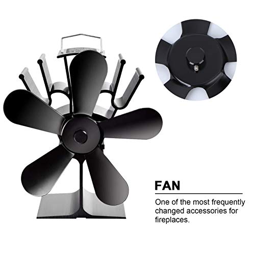 Ventilateur pour insert de cheminée MAGICLULU contre la perte de chaleur du poêle - 6