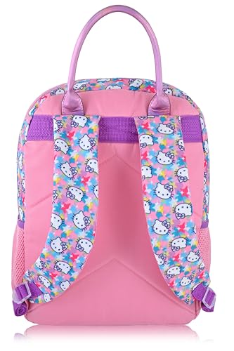 Fast Forward Mochila escolar Hello Kitty da Sanrio para escola | Hello Kitty Mochila infantil de 40