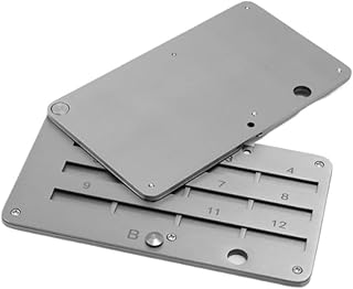 Seed-Phrase Backup do Bitcoin, płyta pamięci ze stali nierdzewnej do kryptowalut, ochrona portfela zimnego - obsługuje 24 słowa