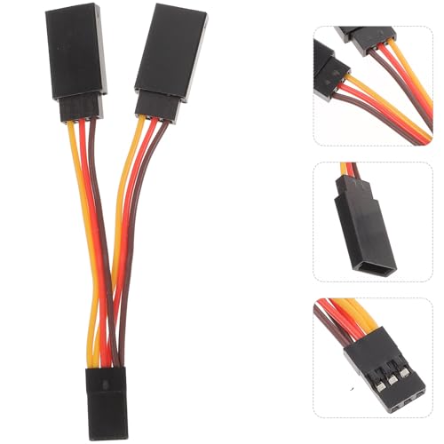 Cable de extensión servo RC de 5 cm macho a hembra con 30 núcleos para coches y helicópteros 7