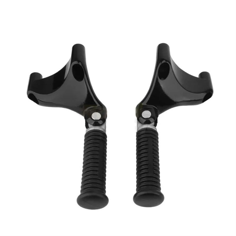 Motorrad Fußrasten Motorcycle Footrests Motorrad Fußstütze Schwarz Rest Pedal Passagier Fußrasten Für Harley Sportster Iron 883 1200 XL 48 72 Super Low 2004-2013