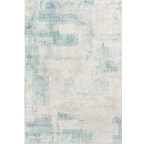 zesthome 9x12 Area Rugs for Living Room, Non-Slip Backing Washable Rug, Modern Abstract Area Rug, Stain Resistant Rugs for Bedroom, Ultra-Thin Large Area Rugs, Area Rug 9x12