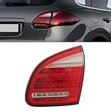 xsdzgdzy LED Inner Tail Light Assembly w/Bulbs For 2011 2012 2013 2014 Porsche Cayenne Models Right Passenger Side Taillight Brake Light Replaces #958945094A (Inner R)