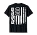 Napa Father's Day American Flag 4th of July Backside T-Shirt