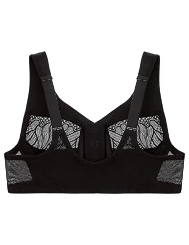 Glamorise Full Figure Plus Size Magiclift Natural Shape Front-Closure Bra Wirefree #1210 #TOP5