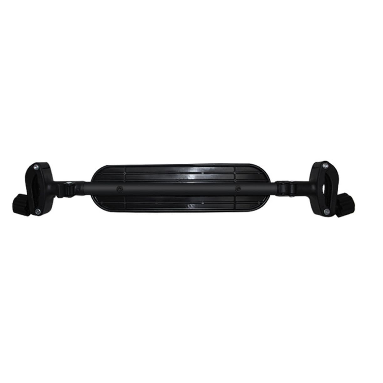 Marchepied D'extension de Poussette Réglable pour Bébé, Support Pieds | Plastique Noir, Surface Lisse, Retrait Facile, Usage Solide, pour Poussettes et Nacelles