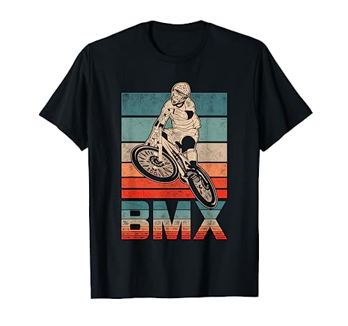BMX Vintage Fahrrad Fans Geschenk Jungs Jugend Fahrrad BMX T-Shirt