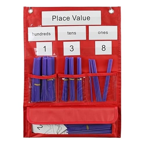 Tableau poche valeur lieu éducatif et matériel de numération à 7 poches - 3