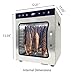 Kalahari Khabu Stainless Steel Biltong Box Food Dehydrator and Drying Cabinet – Large 10 Trays, 5 Hanging Rods, with 20-90°C Temperature Control – Perfect for Drying Biltong, Meat, Vegetable & Fruit