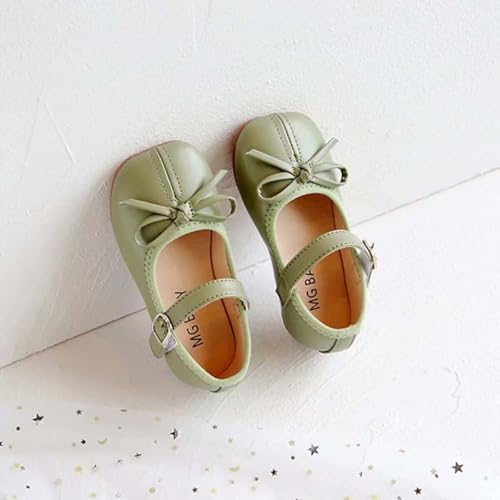 Girls Dress Shoes, Flower Toddler/Little Kid Girl Shoes, Bowknot Mary Jane Ballerina Flat Shoes for School Party3