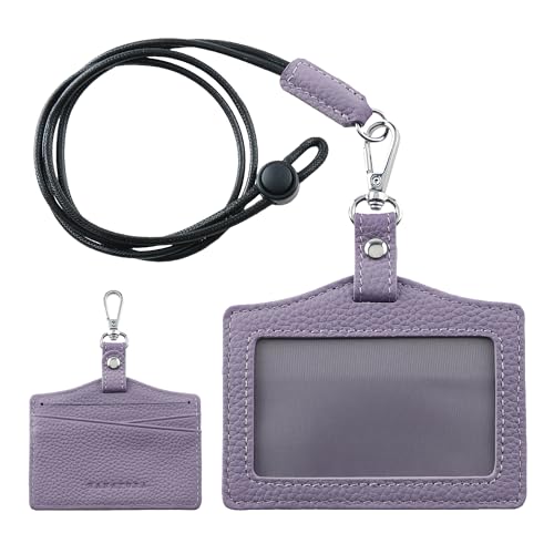 HANATORA 本革カードケース パープル