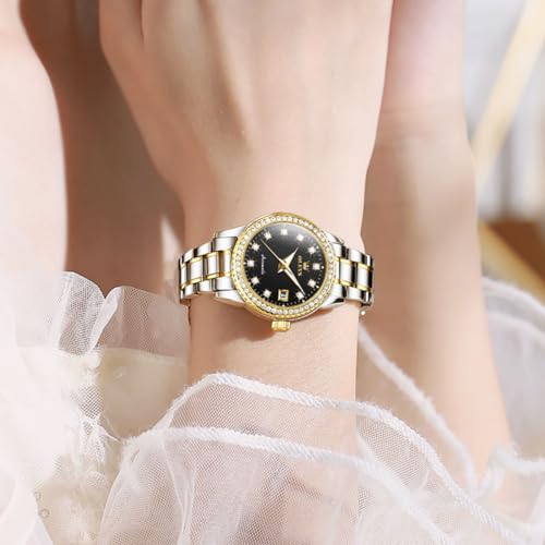 Image of OLEVS Womens Automatic Watch Diamond Fashion Luxury Dress