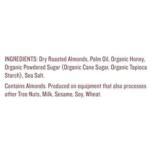 Justin's Honey Almond Butter, No Stir, Gluten-free, Non-GMO, Responsibly Sourced, 16 Ounce Jar