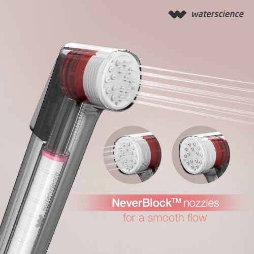 Image of WaterScience Health Faucet with Sediment Filter | Jet Spray for Toilet | Health Faucet Gun Only - with NeverBlock Technology - PURO-HFF-526-N