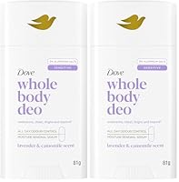 Dove Women's Whole Body Vitamin Care Lavender and Chamomile Deodorant Stick 81 g (Pack of 2)
