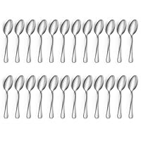 Gifcomda – Teelöffel 24 Stück, Gifcomda Edelstah Kleine Löffel Set, Exq
