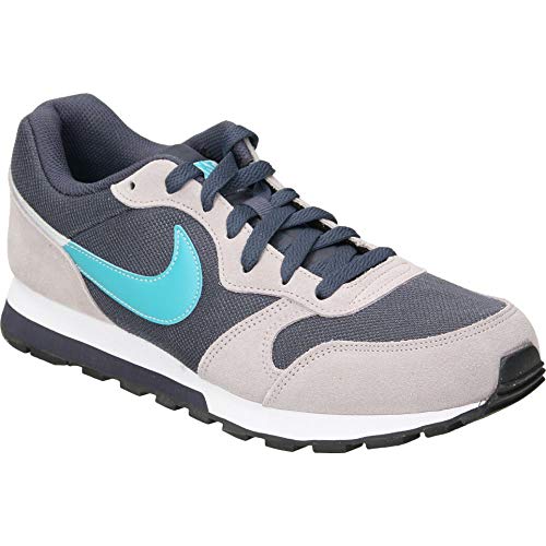 Nike Men Md Runner 2 Es1 Beige/Black/Blue Running Shoes-6 UK Nike Men Md Runner 2 Es1 Beige/Black/Blue Running Shoes-6 UK