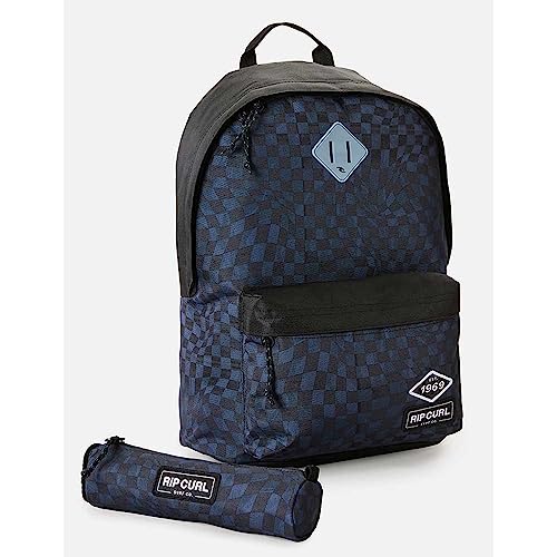 Sac à dos Rip Curl Dome navy avec 1 compartiment et trousse assortie - 3