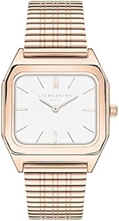 Liebeskind Damen Analog Quarz Uhr mit Edelstahl Armband LT-0352-MQ