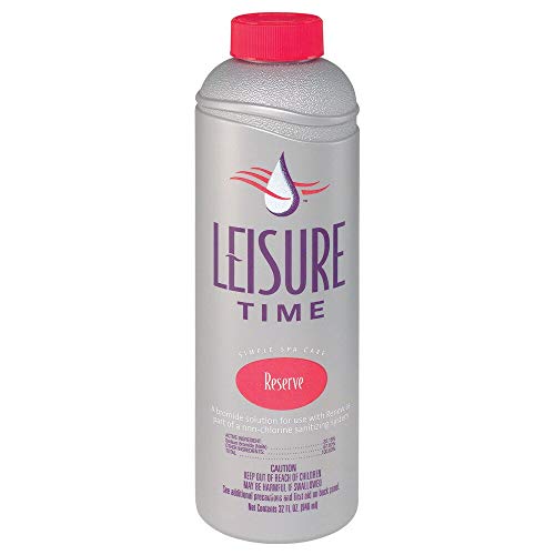 Leisure Time 45300-12 Reserve Sanitizer for Spas and Hot Tubs (12 Pack), 1 quart