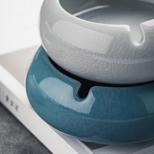 Winddichter Aschenbecher, moderner Zigarrenhalter für Zuhause und Büro, einzigartiges Schreibtischzubehör für Raucher, tolle Geschenkidee