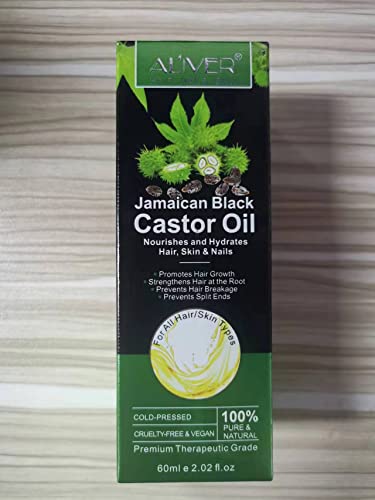 Olio di Ricino Puro per capelli crescita 60ml