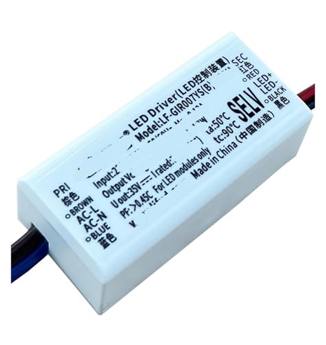Alimentation électrique sans scintillement pour lampe LED 7.2W 180MA - 3