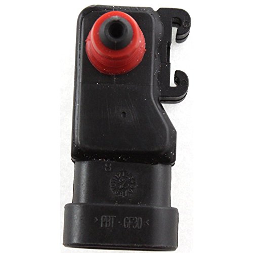 Evan-Fischer Map Sensor Compatible With Chevrolet Corvette 97-08 / Malibu 04-07 Post Type 3-Prong Male Terminal #TOP5