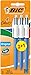 BIC 4 Couleurs Original Stylo-Billes Rétractable Pointe Moyenne (1,0 mm) - Blister Format Spécial de 3