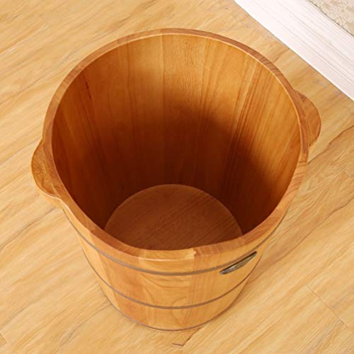Spa de pies de barril de madera para pedicure miniatura 7