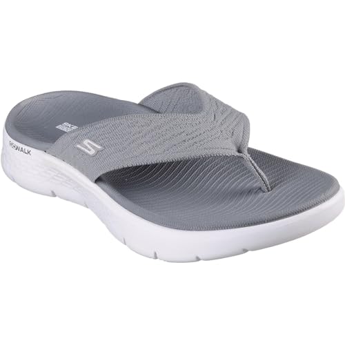 Skechers Womens Go Walk Flex Sandal splendor, Black/Black, 6 by Skechers - Used condition - Image 7