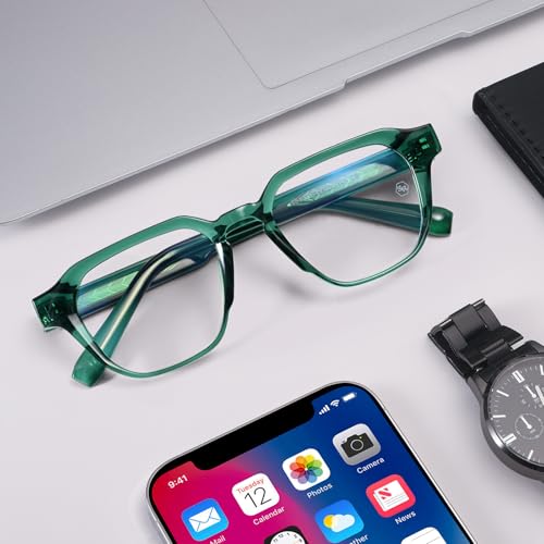 Image of Dollger Blue Light Glasses for Women Men Computer Glasses Square Blue Light Blocking Glasses