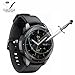 [4 Pack] Tempered Glass Screen Protector for Samsung Galaxy Watch 42mm / Gear S2, Akwox [0.33mm 2.5D High Definition 9H] Premium Clear Screen Protector for Samsung Galaxy Watch Smartwatch 42mm/Gear S2